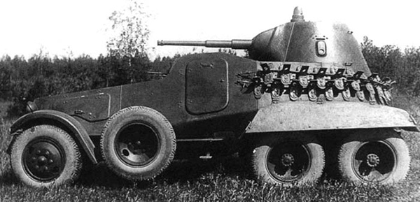 БА-11 - бронеавтомобиль СССР Второй мировой войны